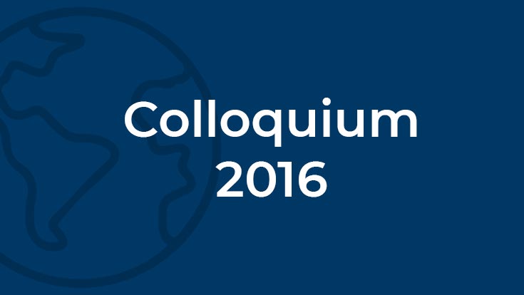 Colloquium 2016