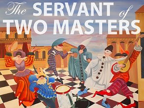 The Servant of Two Masters play poster