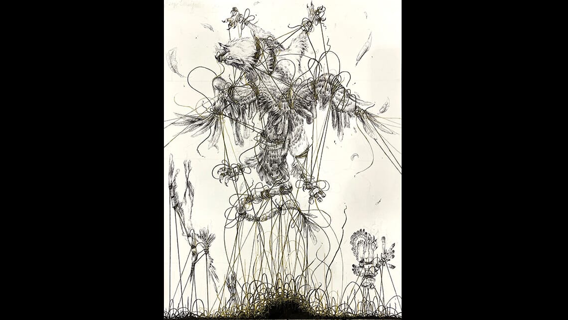 A painting by Renzy Caraig