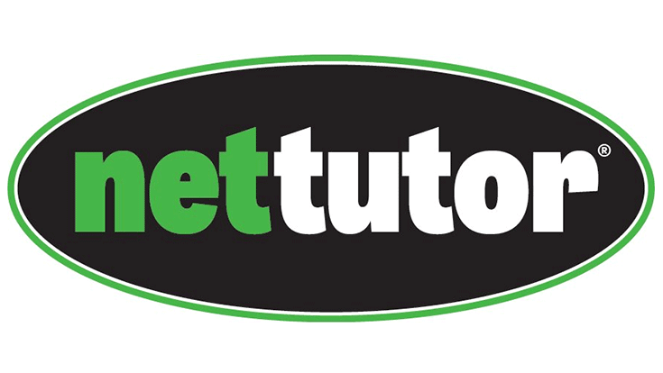 NetTutor green, white and black logo