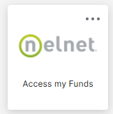 Screenshot of Nelnet tile inside the Okta dashboard