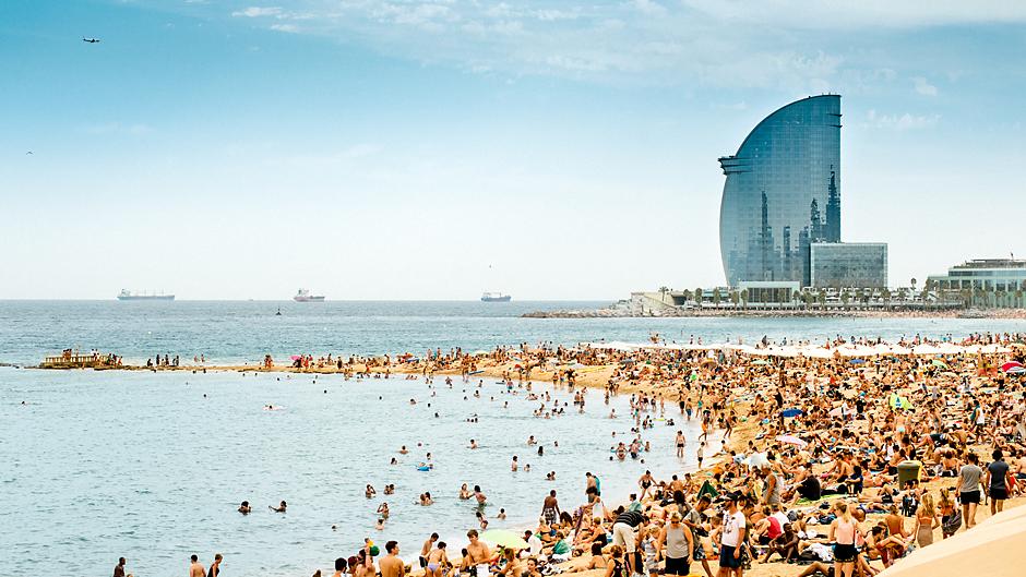 Barcelona Spain beach